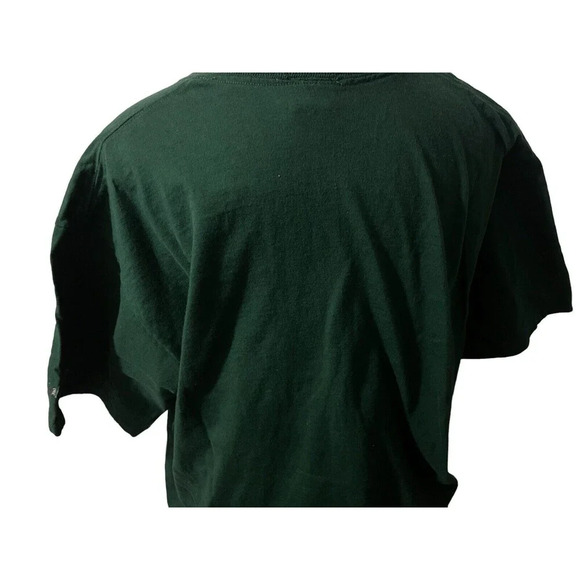 VTG Disney Winnie the Pooh Tigger Piglet Holiday Graphic T-Shirt Green Sz Large - Picture 13 of 14